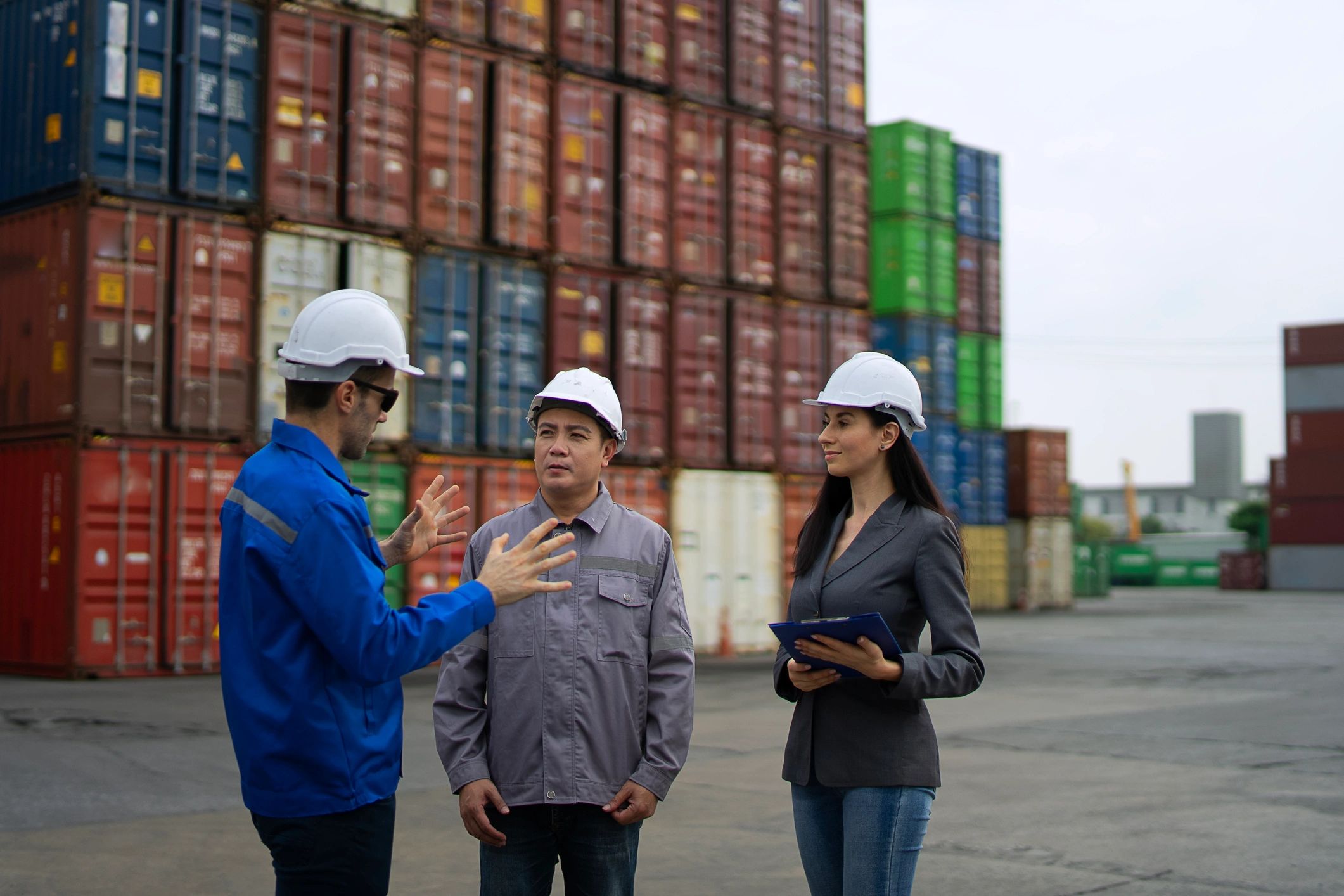 Container logistics operations